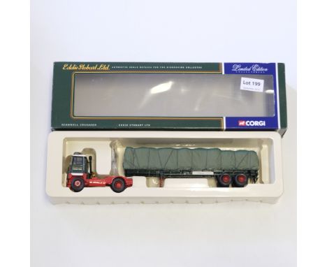 Manufacturer  - Corgi | Description - Scammell Crusader - Eddie Stobart  | Stock Code - ? | Model Condition - 4/5 | Box Condi