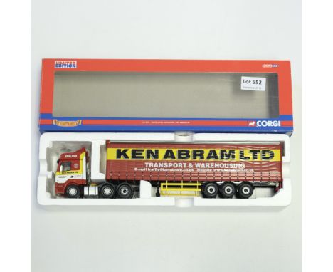 Manufacturer  - Corgi | Description - Foden Alpha Curtainside - Ken Abram LTD | Stock Code - CC13907 | Model Condition - 5/5 