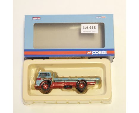 Manufacturer  - Corgi | Description - Bedford TK Platform Lorry - Pollock | Stock Code - CC11416 | Model Condition - 5/5 | Bo