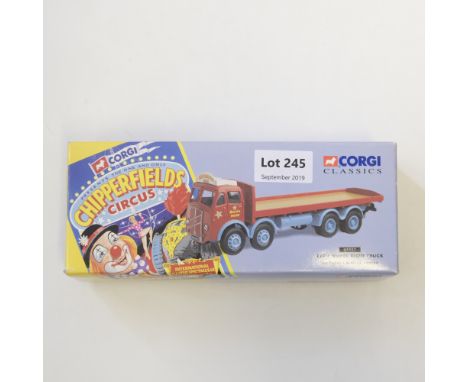 Manufacturer  - Corgi | Description - ERF 8 Wheel Rigid Truck - Chipperfields Circus  | Stock Code - 97957 | Model Condition 