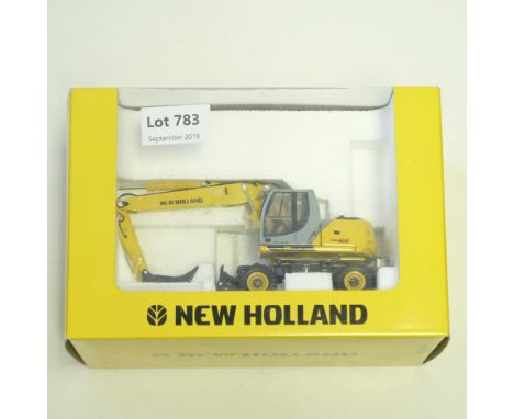 Manufacturer  - ROS | Description - New Holland MH5 Excavator | Stock Code -  | Model Condition - 4/5 | Box Condition - 2/5 |