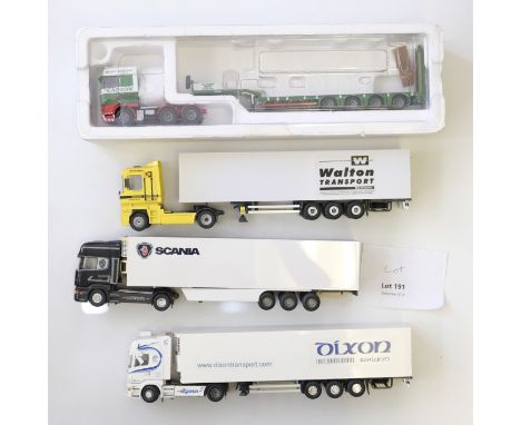 Manufacturer  - Various | Description - Assorted Loose 4 Tractor Units &amp; Trailer | Stock Code - ? | Model Condition - 1/5