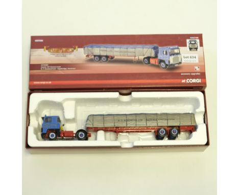 Manufacturer  - Corgi | Description - Scania 141 Canvas Load - R.T. Keedwell Ltd | Stock Code - CC15303 | Model Condition - 5