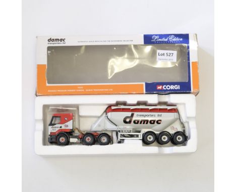 Manufacturer  - Corgi | Description - Renault Premium Powder Tanker - Damac Transporters LTD  | Stock Code - 76101 | Model Co