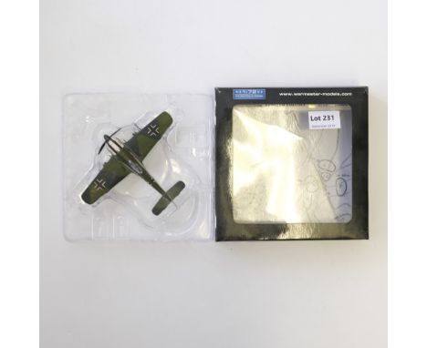 Manufacturer  - Warmaster | Description - F4F Wildcat | Stock Code - APF0015 | Model Condition - 4/5 | Box Condition - 3/5 | 