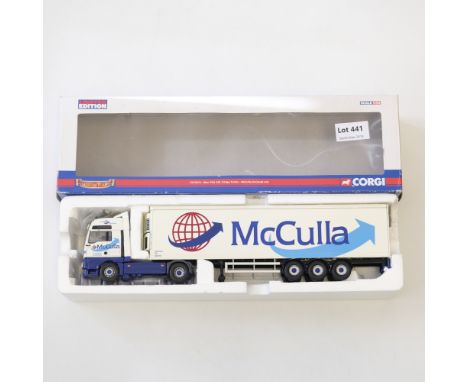 Manufacturer  - Corgi | Description - MAN TGA XXL Fridge Trailer - McCulla Ltd | Stock Code - CC13413 | Model Condition - 5/5