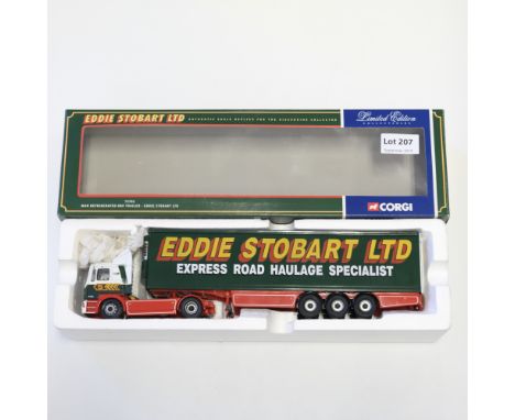 Manufacturer  - Corgi | Description - MAN Reefer Trailer - Eddie Stobart LTD  | Stock Code - 75702 | Model Condition - 4/5 | 