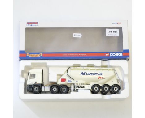 Manufacturer  - Corgi | Description - DAF CF Felbinder Tanker - AK Longson Ltd | Stock Code - CC13610 | Model Condition - 5/5