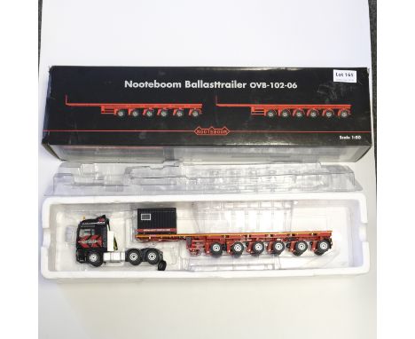 Manufacturer  - WSI | Description - MAN 105 XXL 6x4 With Ballast Trailer - Nooteboom | Stock Code - 9034A | Model Condition -