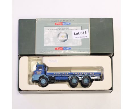 Manufacturer  - Corgi | Description - Albion Reiver 6 Wheel Platform Lorry - Tyson Burridge | Stock Code - 26102 | Model Cond