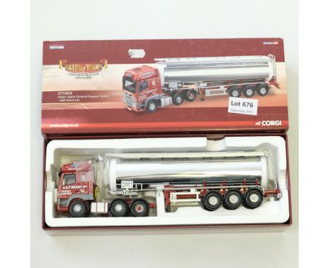 Manufacturer  - Corgi | Description - Foden Alpha General Purpose Tanker - A&amp;F Grant Ltd | Stock Code - CC13913 | Model C