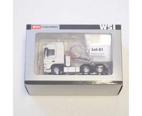 Manufacturer  - WSI | Description - DAF XF SSC105 6x4 White | Stock Code - 9134 | Model Condition - 5/5 | Box Condition - 4/5