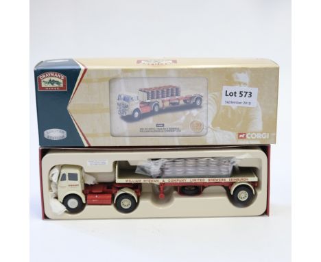 Manufacturer  - Corgi | Description - ERF KV Artic Trailer &amp; Barrels - William McEwan &amp; Company LTD | Stock Code - 10