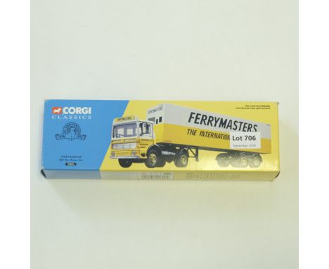 Manufacturer  - Corgi | Description - AEC Box Trailer Set - Ferrymasters | Stock Code - 21301 | Model Condition - 5/5 | Box C