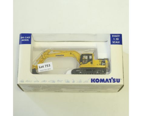 Manufacturer  - Universal Hobbies | Description - Komatsu PC 210 LC Excavator | Stock Code - UH8003U | Model Condition - 4/5 