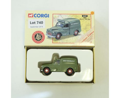 Manufacturer  - Corgi | Description - Morris 1000 Van - BRS | Stock Code - 06507 | Model Condition - 4/5 | Box Condition - 3/