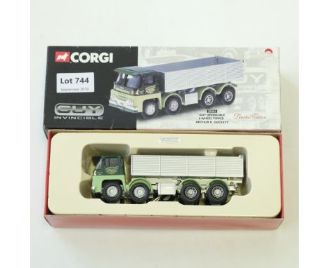 Manufacturer  - Corgi | Description - Guy Invincible 8 Wheel Tipper - Arthur R. Duckett | Stock Code - 29301 | Model Conditio