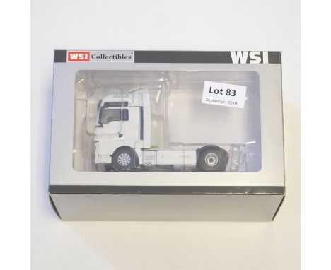 Manufacturer  - WSI | Description - MAN TGX XXL 4x2 White | Stock Code - 9560 | Model Condition - 5/5 | Box Condition - 4/5 |