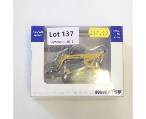 Manufacturer  - Universal Hobbies | Description - Komatsu CK25 | Stock Code - 8006U | Model Condition - 5/5 | Box Condition -