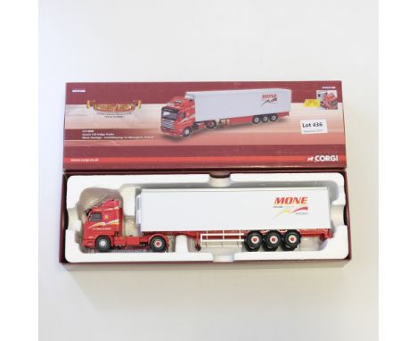 Manufacturer  - Corgi | Description - Scania 143 Fridge Trailer - Mone Haulage | Stock Code - CC14808 | Model Condition - 5/5