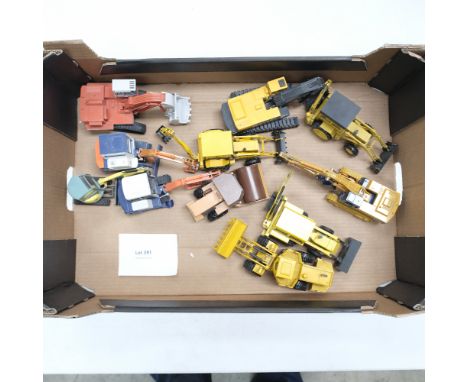 Manufacturer  - ? | Description - 11 Assorted Loose Construction Models | Stock Code - ? | Model Condition - 1/5 | Box Condit