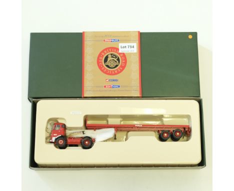 Manufacturer  - Corgi | Description - AEC Mandator Flatbed Trailer - BRS | Stock Code - CC11503 | Model Condition - 5/5 | Box