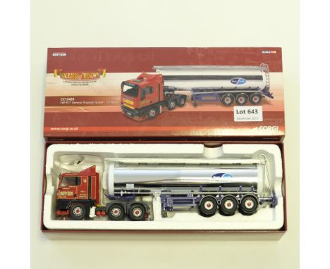 Manufacturer  - Corgi | Description - ERF ECT General Purpose Tanker - T.P Niven | Stock Code - CC13424 | Model Condition - 5