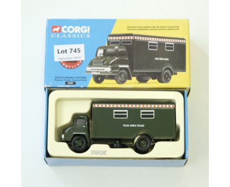 Manufacturer  - Corgi | Description - Thames Trader Control Unit - Police Mobile Column | Stock Code - 30307 | Model Conditio