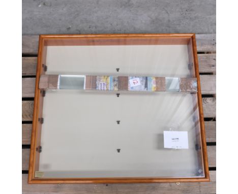 Manufacturer  - N/A | Description - Display Cabinet 76cm x  70cm x 9cm - Collection Only | Stock Code - N/A | Model Condition