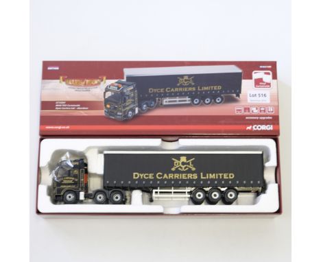 Manufacturer  - Corgi | Description - MAN TGX Curtainside - Dyce Carriers Ltd | Stock Code - CC15201 | Model Condition - 5/5 