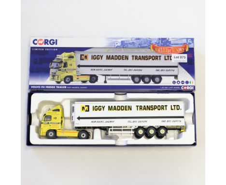 Manufacturer  - Corgi | Description - Volvo FH Fridge Trailer - Iggy Madden | Stock Code - CC14029 | Model Condition - 5/5 | 