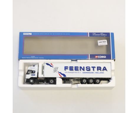 Manufacturer  - Corgi | Description - Renault Premium Fridge Trailer - Feenstra | Stock Code - CC12103 | Model Condition - 5/