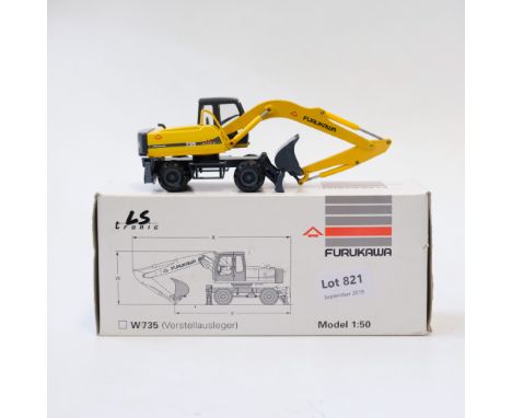 Manufacturer  - Conrad | Description - Furukawa 735 Hydraulic Excavator | Stock Code - 2843 | Model Condition - 3/5 | Box Con