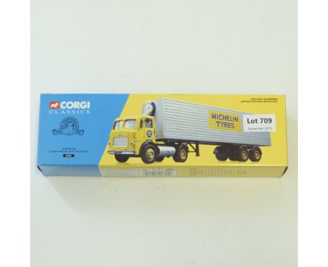 Manufacturer  - Corgi | Description - Leyland Beaver Box Trailer - Michelin Tyres | Stock Code - 24701 | Model Condition - 5/