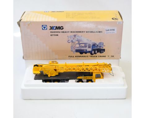 Manufacturer  -  | Description - XCMG Xuzhou Heavy Haulage QY50K | Stock Code -  | Model Condition - 5/5 | Box Condition - 1/