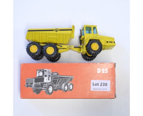 Manufacturer  - NZG | Description - O &amp; K D 25 articulated dump truck | Stock Code - 301 | Model Condition - 4/5 | Box Co