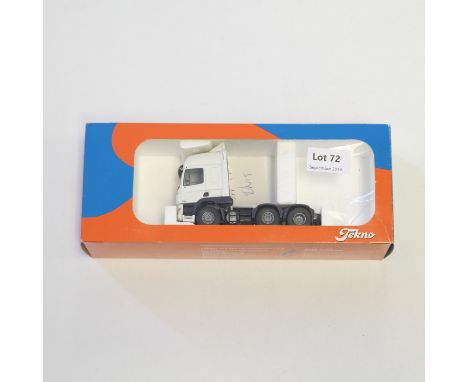 Manufacturer  - Tekno | Description - DAF CF 6x2 Tractor Unit - In Tekno Box | Stock Code - ? | Model Condition - 3/5 | Box C