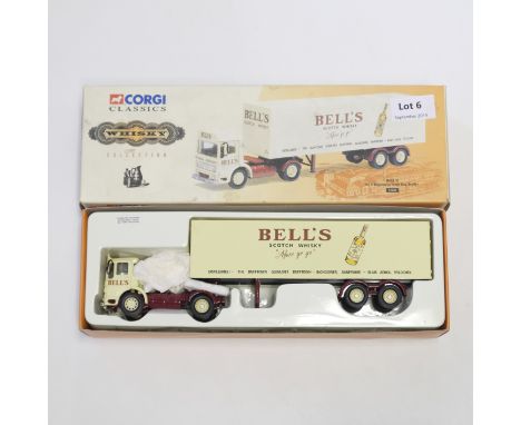 Manufacturer  - Corgi | Description - AEC Ergomatic with Box Trailer - Bells | Stock Code - 21303 | Model Condition - 5/5 | B