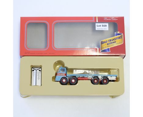 Manufacturer  - Corgi | Description - ERF KV 8 Wheel Platform Lorry - Pollock | Stock Code - CC10503 | Model Condition - 5/5 