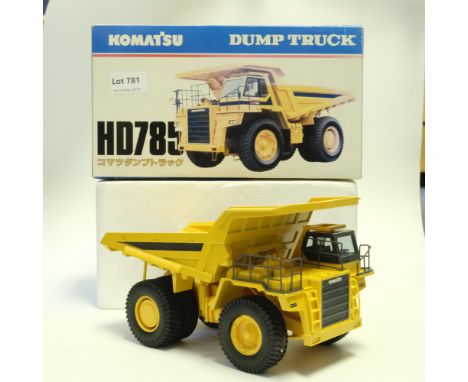 Manufacturer  -  | Description - Komatsu HD785 Dump Truck | Stock Code -  | Model Condition - 4/5 | Box Condition - 2/5 | Mir