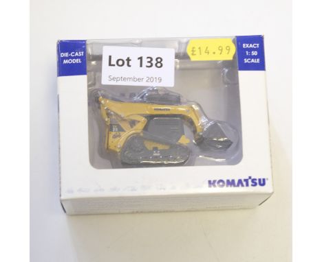 Manufacturer  - Universal Hobbies | Description - Komatsu CK25 | Stock Code - 8006U | Model Condition - 5/5 | Box Condition -