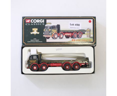 Manufacturer  - Corgi | Description - Layland Octopus Flatbed Lorry - Eddie Stobart | Stock Code - 24402 | Model Condition - 