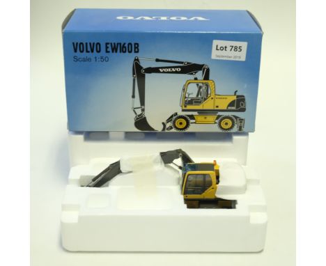 Manufacturer  - NZG | Description - Volvo EW160B Wheeled Excavator | Stock Code - 567 | Model Condition - 5/5 | Box Condition