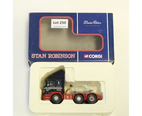 Manufacturer  - Corgi | Description - ERF ECS Tractor Unit - Stan Robinson | Stock Code - CC12706 | Model Condition - 4/5 | B