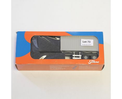 Manufacturer  - Tekno | Description - 2 Axle Dolly With 20Ft Container - in Tekno Box | Stock Code - ? | Model Condition - 3/