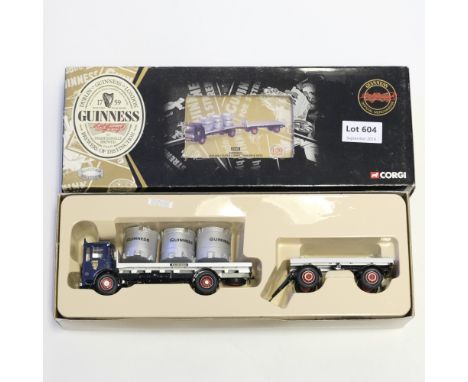 Manufacturer  - Corgi | Description - Leyland Super Comet Trailers &amp; Vats - Guinness | Stock Code - 22302 | Model Conditi