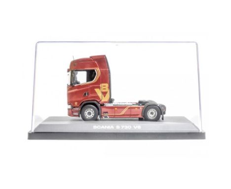 Manufacturer  - Tekno | Description - Scania S 730 V8 4X2 In Display Case | Stock Code - 2812499 | Model Condition - 5/5 | Bo