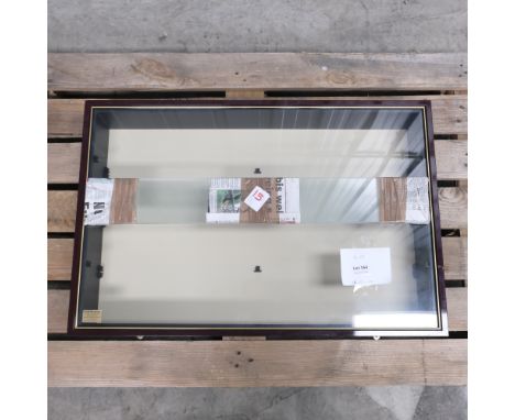 Manufacturer  - N/A | Description - Display Cabinet 76cm x 51 cm x 13cm - Collection Only | Stock Code - N/A | Model Conditio