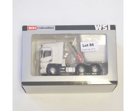 Manufacturer  - WSI | Description - Scania Topline 6x4 White | Stock Code - 9122 | Model Condition - 5/5 | Box Condition - 3/