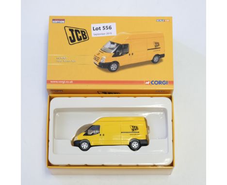 Manufacturer  - Corgi | Description - Ford Transit Van - JCB | Stock Code - CC14301 | Model Condition - 5/5 | Box Condition -